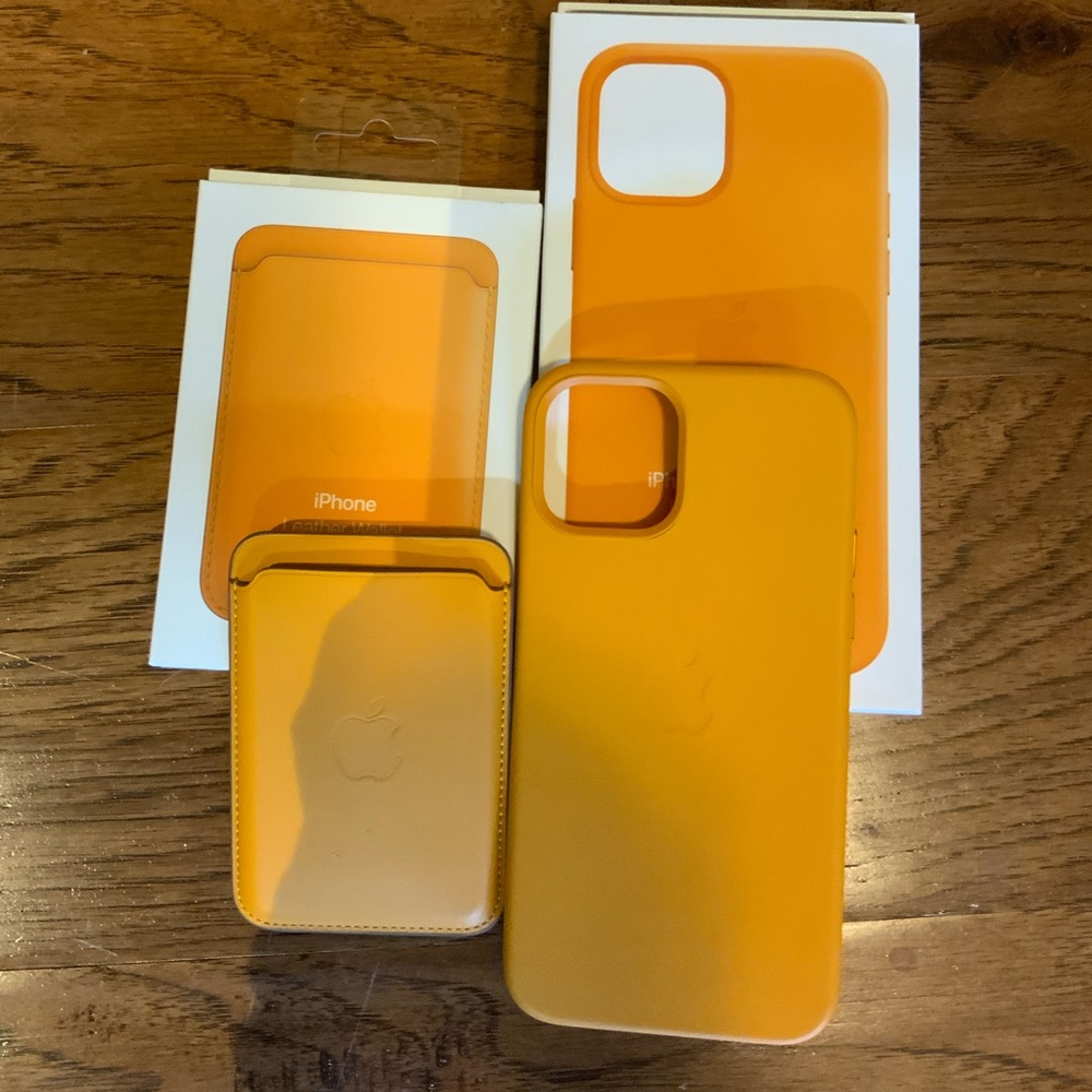 iPhone 12 /12 PRO leather case with wallet